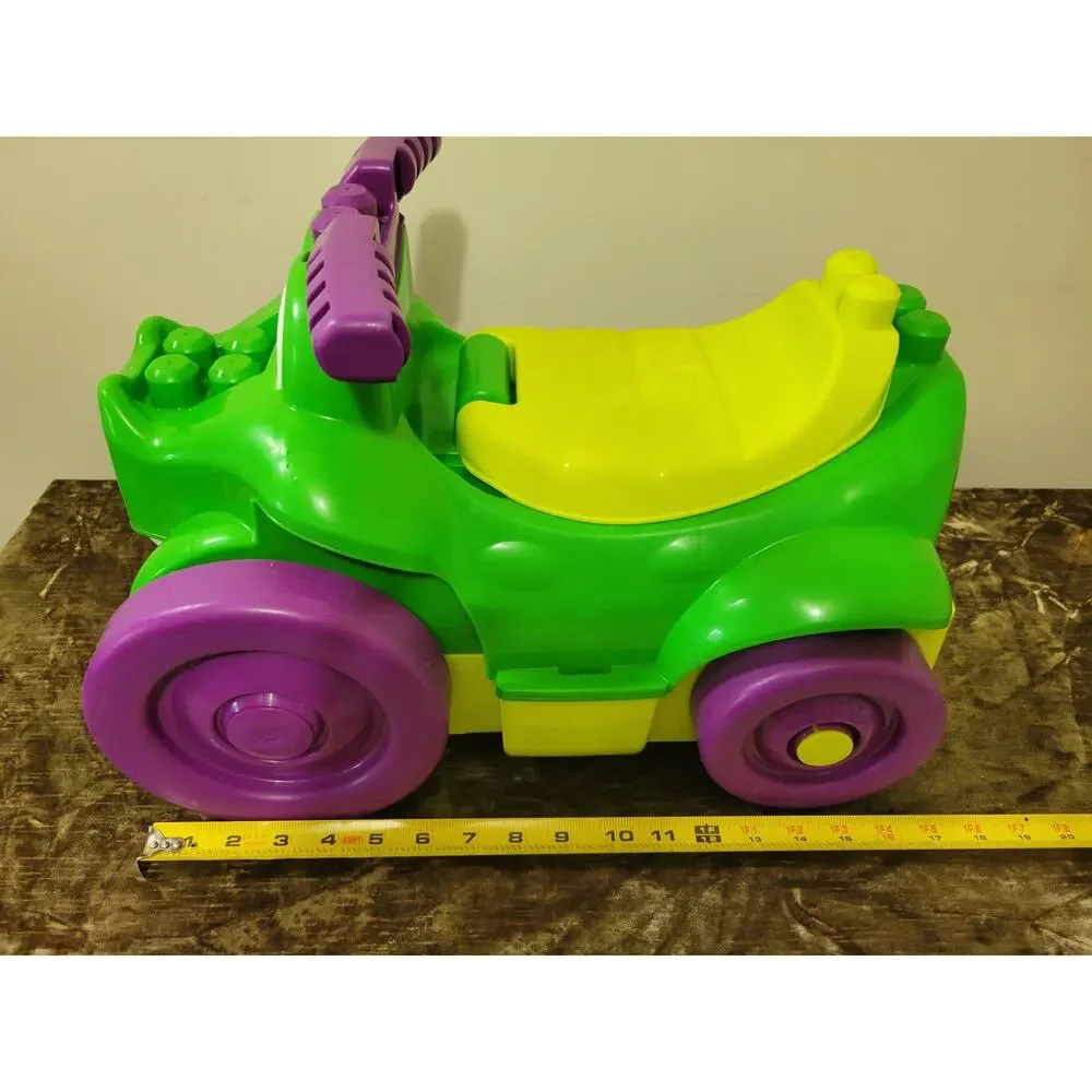 Mega Bloks Ride- Truck + Large Tub of First Builders Blocks (100+ pcs)